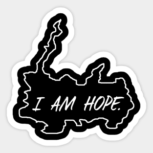 I Am Hope - SandMan Sticker